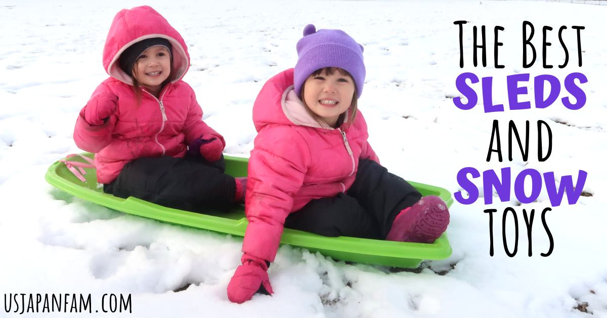 The Best Sleds and Snow Toys - US Japan Fam