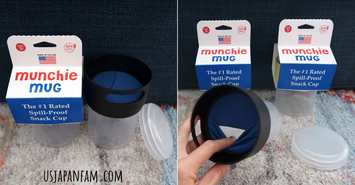 Munchie Mug Demo, Spill Proof Snack Cup
