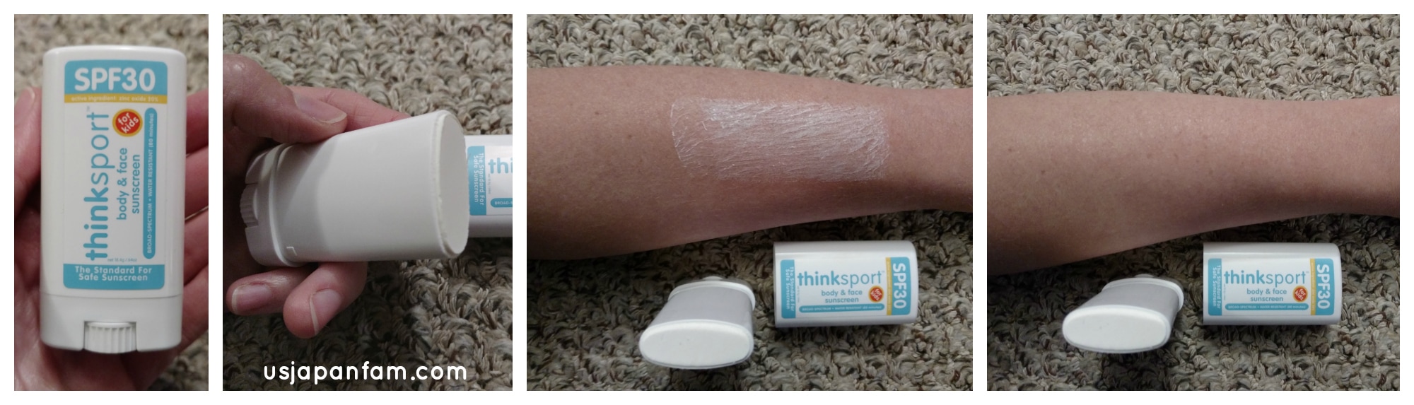 thinkbaby sunscreen stick review